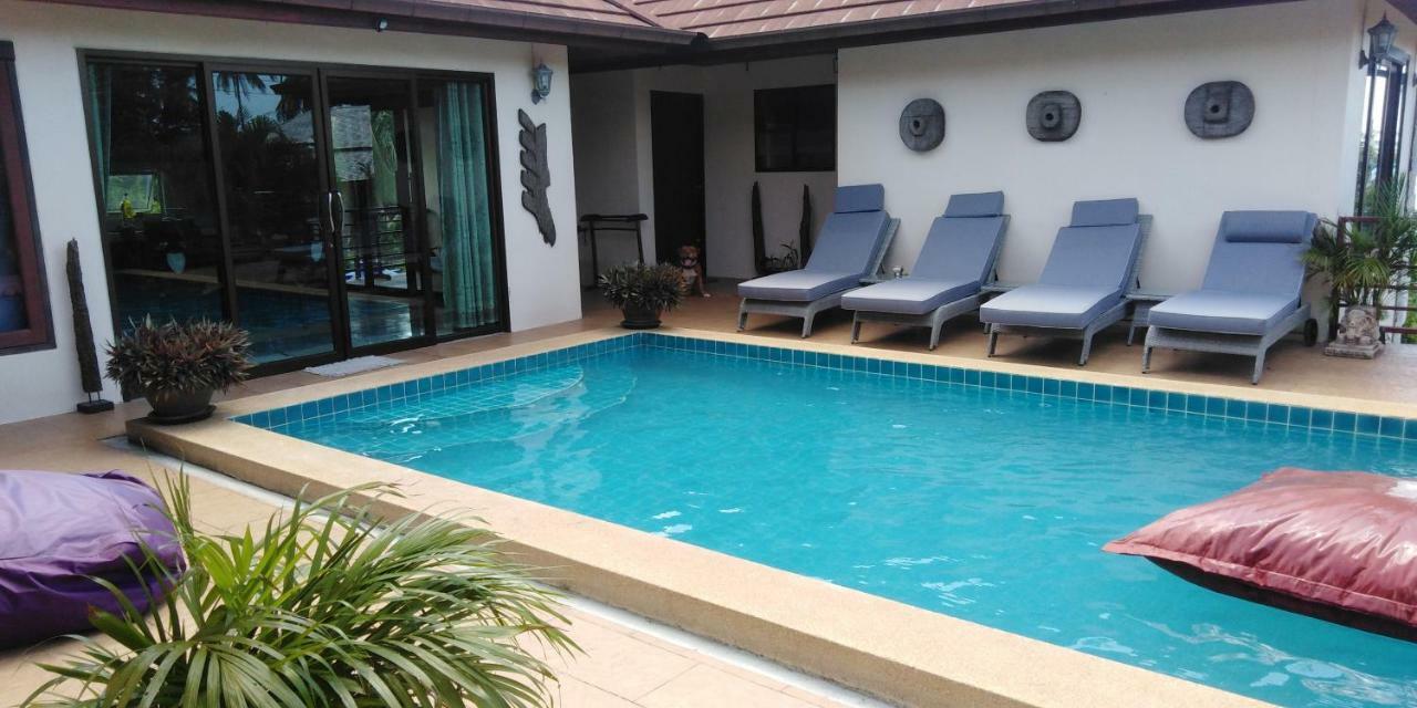 Spacious ocean view pool villa Koh Samui Exterior foto