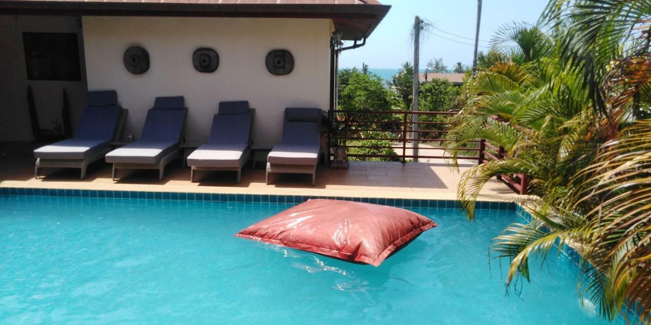 Spacious ocean view pool villa Koh Samui Exterior foto